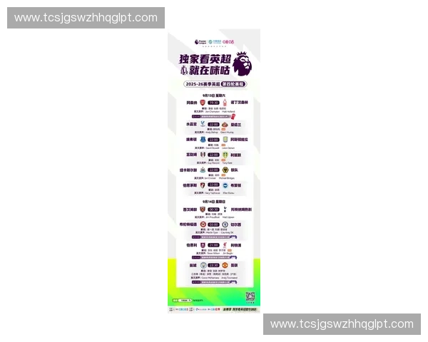 2019英超赛程表全解析揭示各队比赛时间关键战与赛季走势